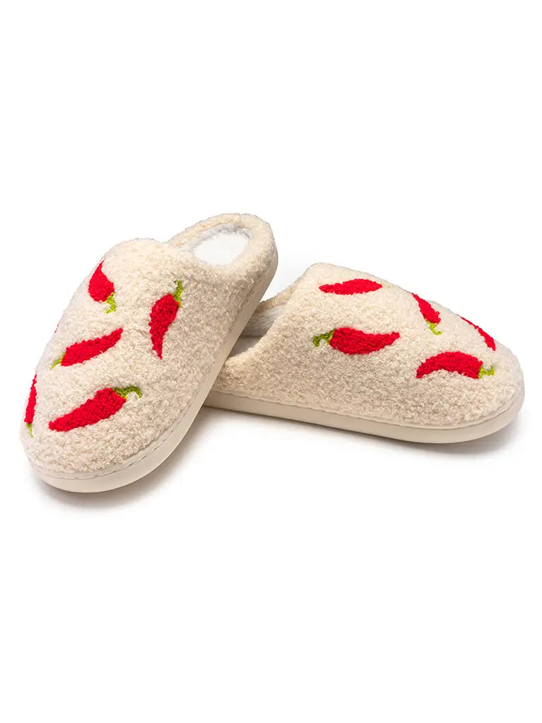 Chili Pepper Slippers
