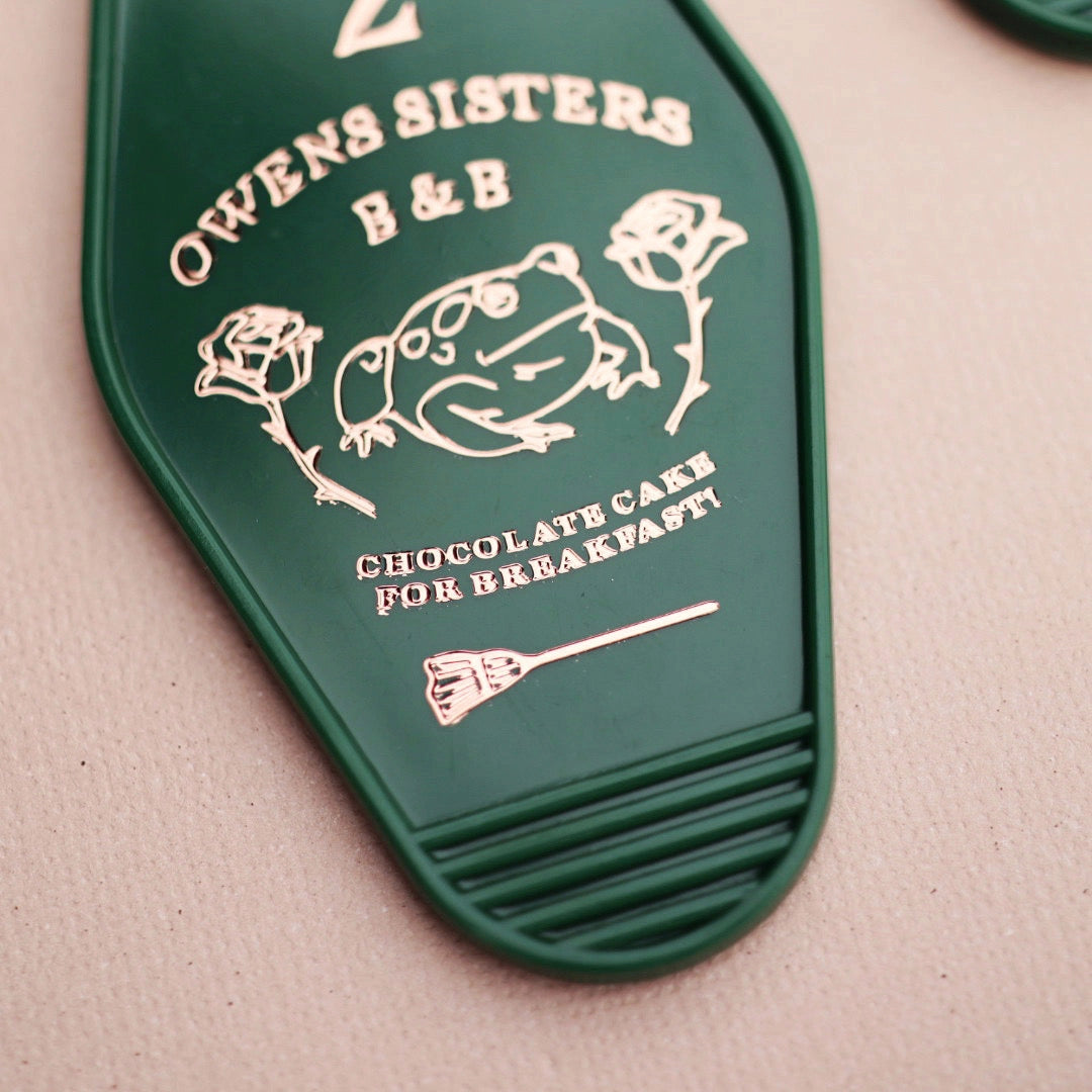 Owens Sisters B&B Motel Keychain