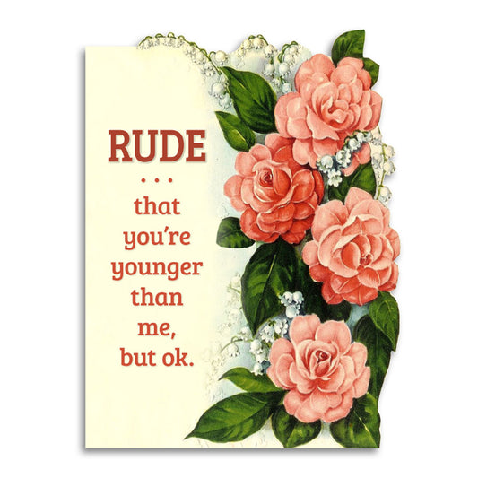 Younger Than Me Card