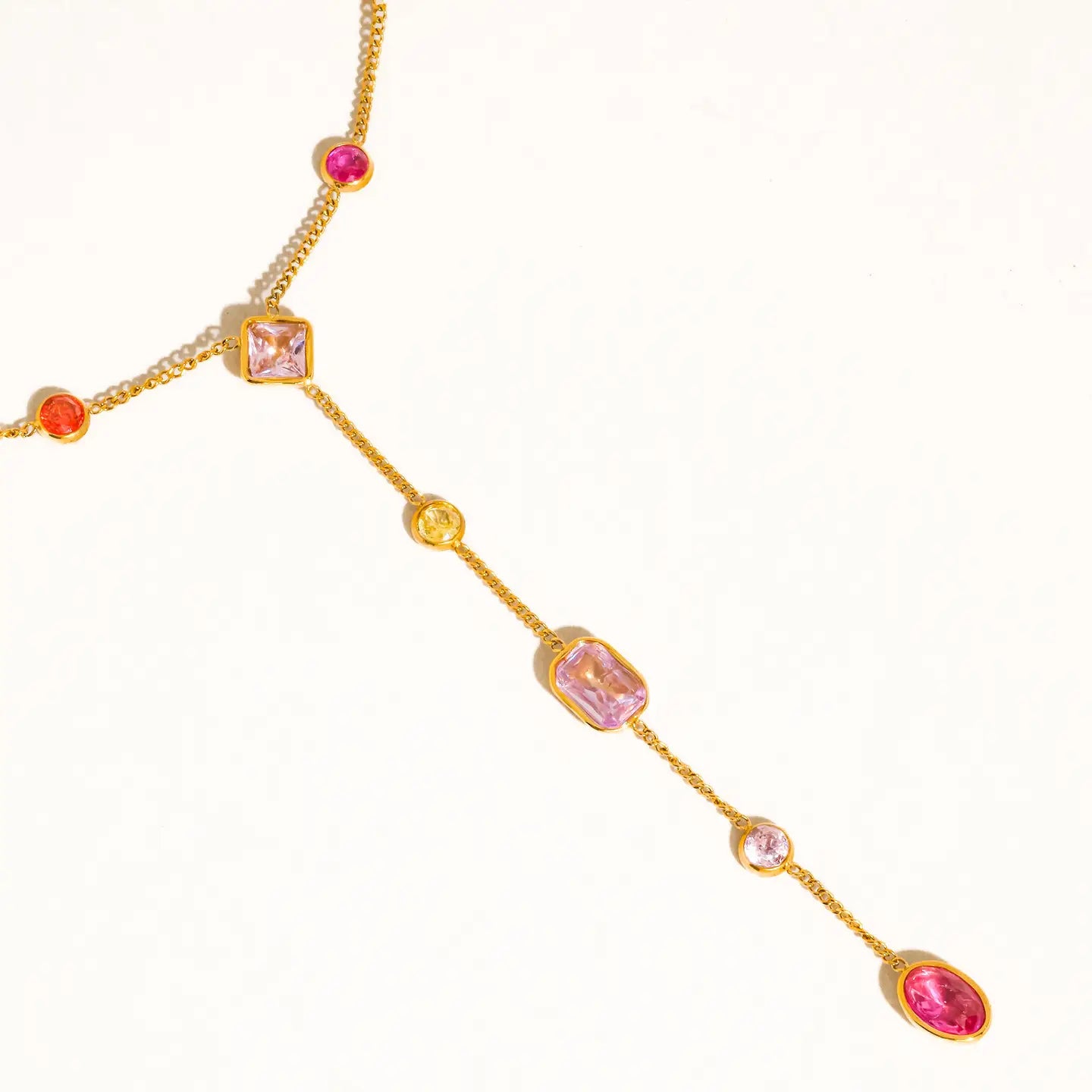 Briennon  Beaded Y Necklace