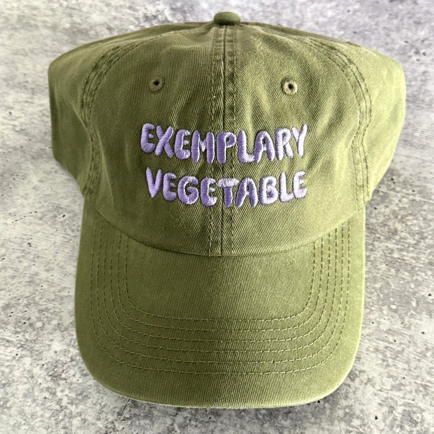 Exemplary Vegetable Baseball Cap