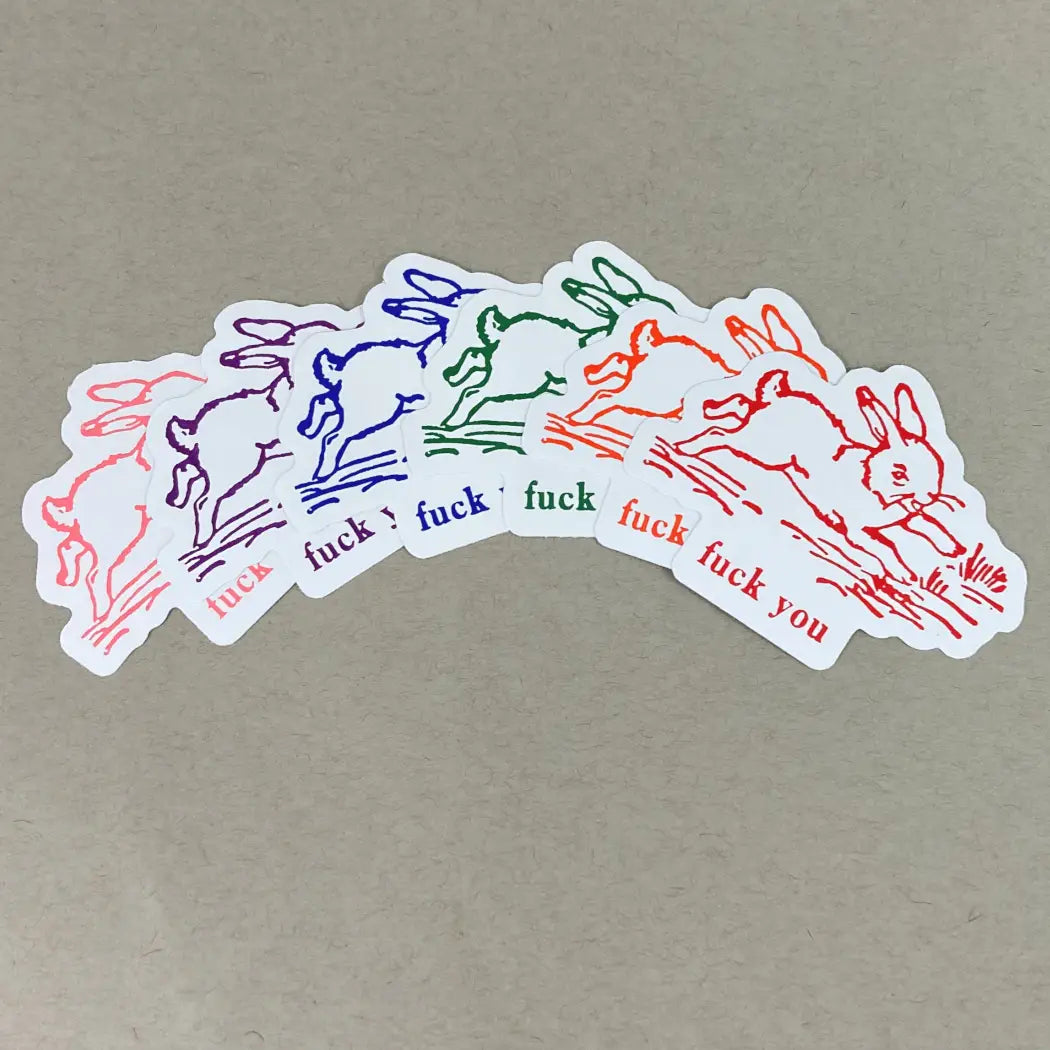 Fuck You Sticker