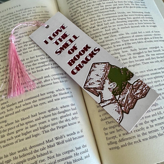 Book Cracks Bookmark