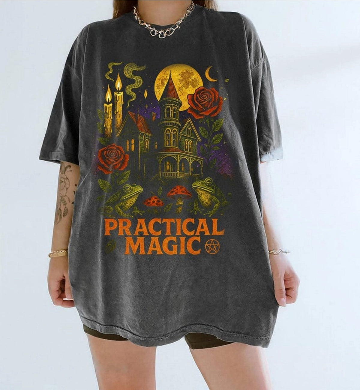 Vintage Practical Magic-Owens House Tee Shirt
