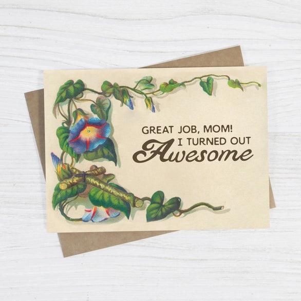 Great Job, Mom Card