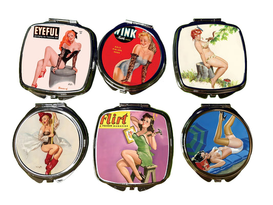 Pin Up Compact Mirrors