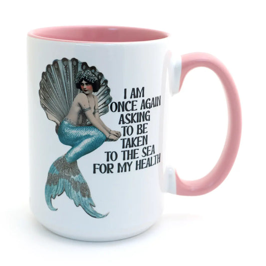 Resting Mermaid Mug