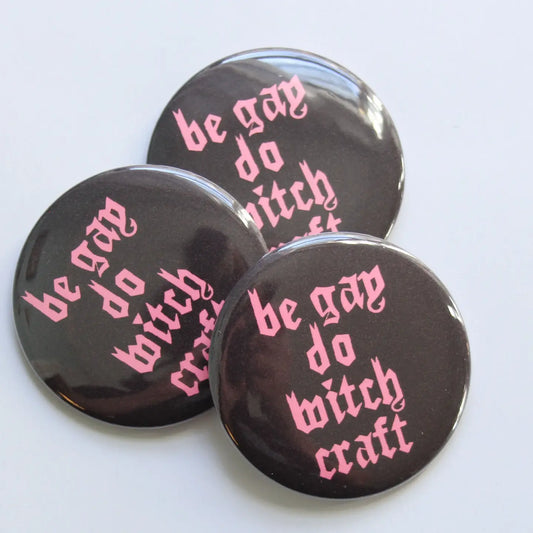 Be Gay Do Witchcraft Pocket Mirror
