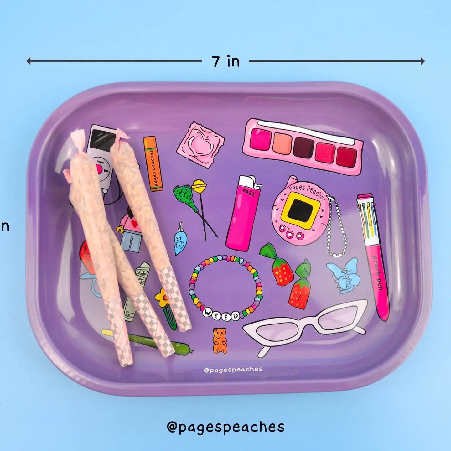 Trinkets Rolling Tray