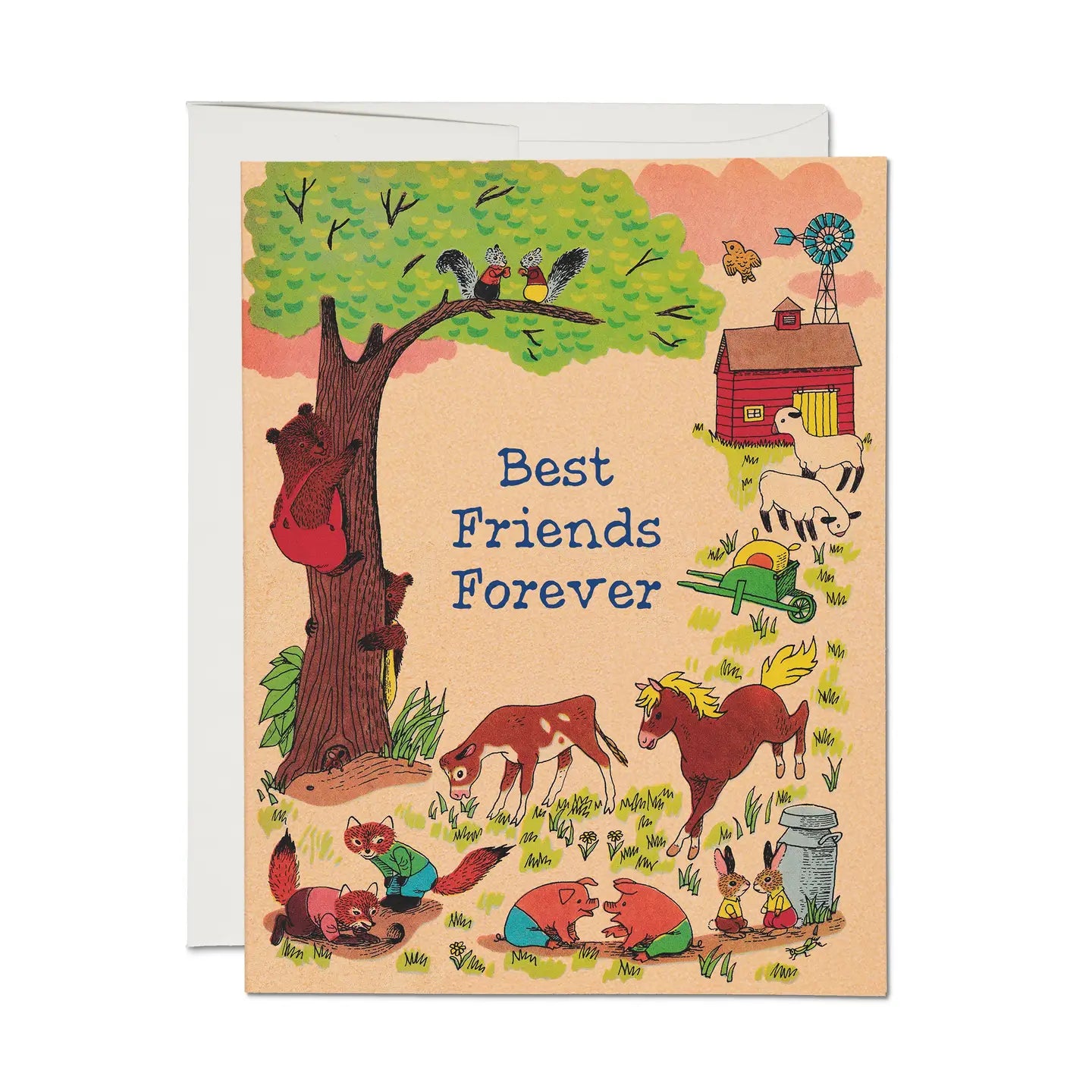 Best Friends Greeting Card