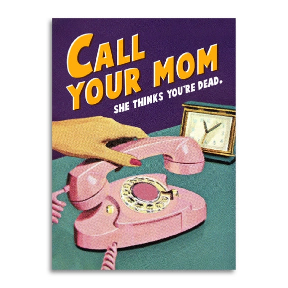 Call Your Mom Card