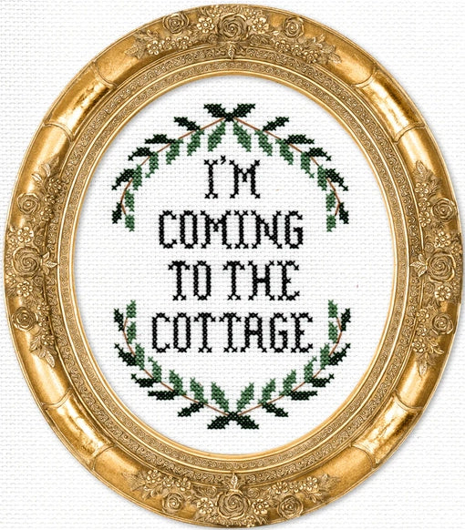 I'm Coming to the Cottage Cross Stitch Kit