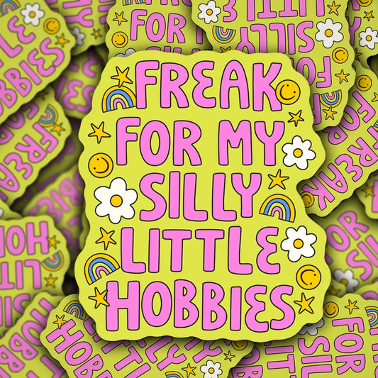 Silly Little Hobbies Stickers
