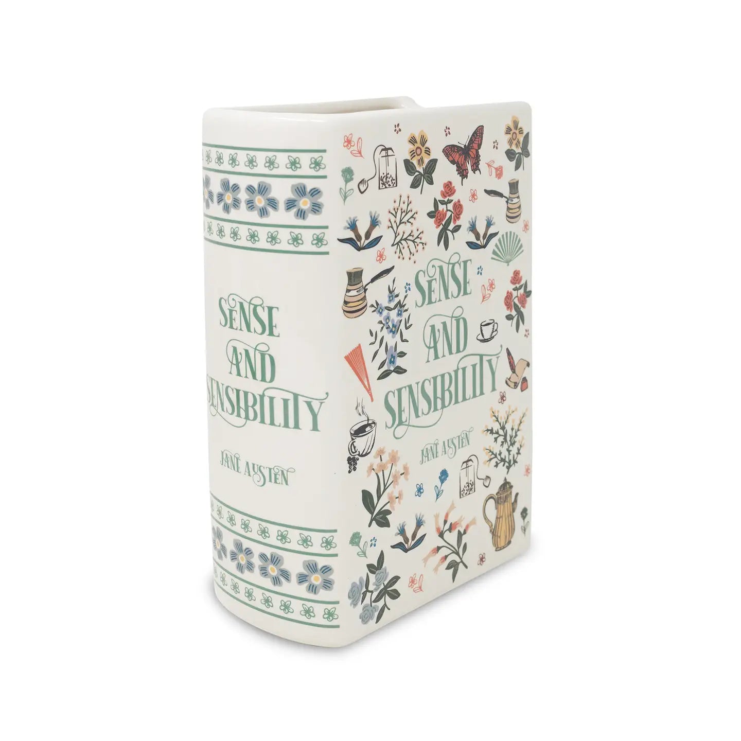 Sense and Sensibility Book Vase