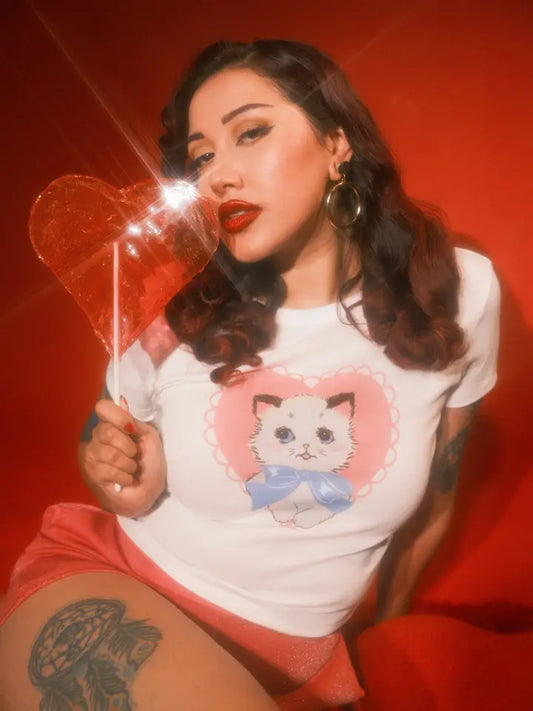 Dreamy Kitten Baby Tee