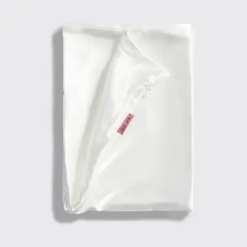 Ivory Satin Pillowcase