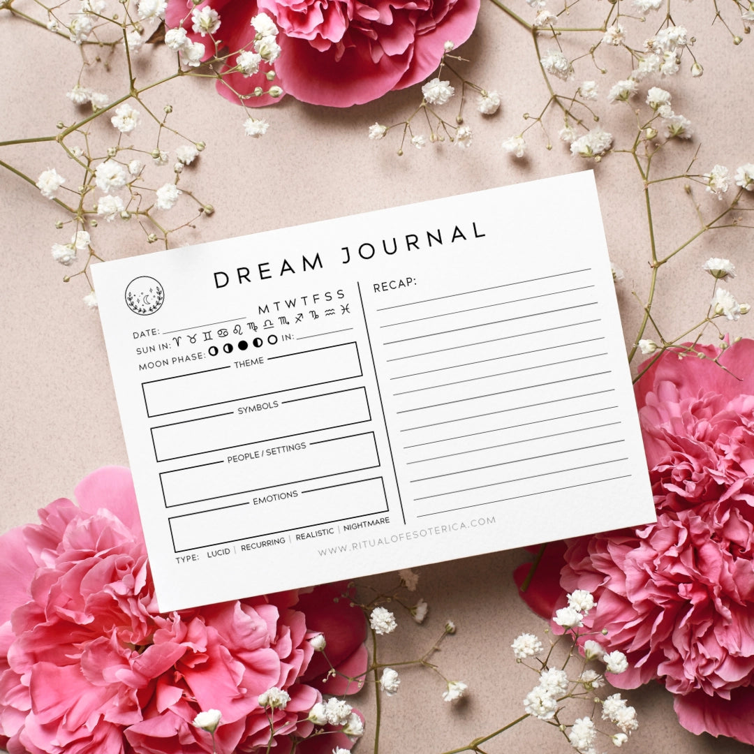 Dream Journal Notepad