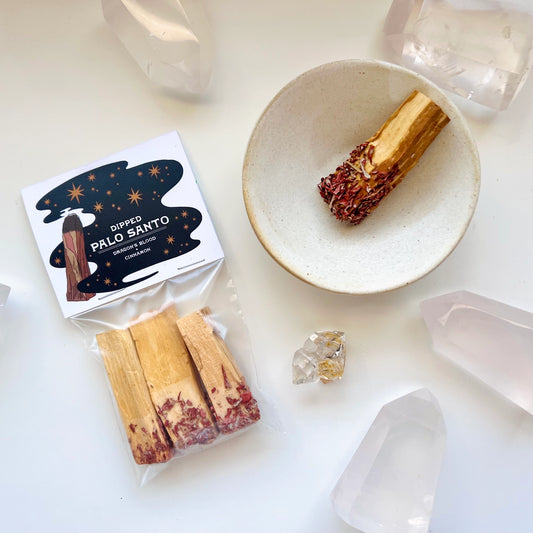 Dragon's Blood + Cinnamon Dipped Palo Santo