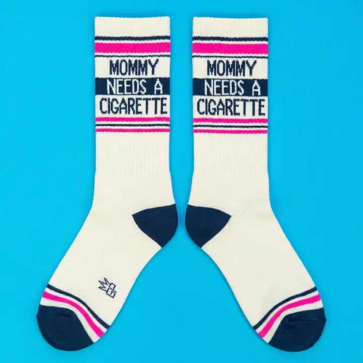 Mommy Needs A Cigarette Socks