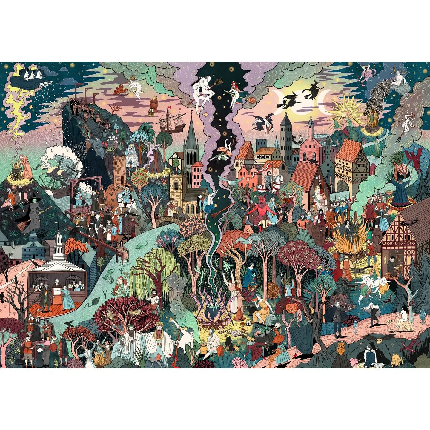 World of Witches 1000 Piece Puzzle