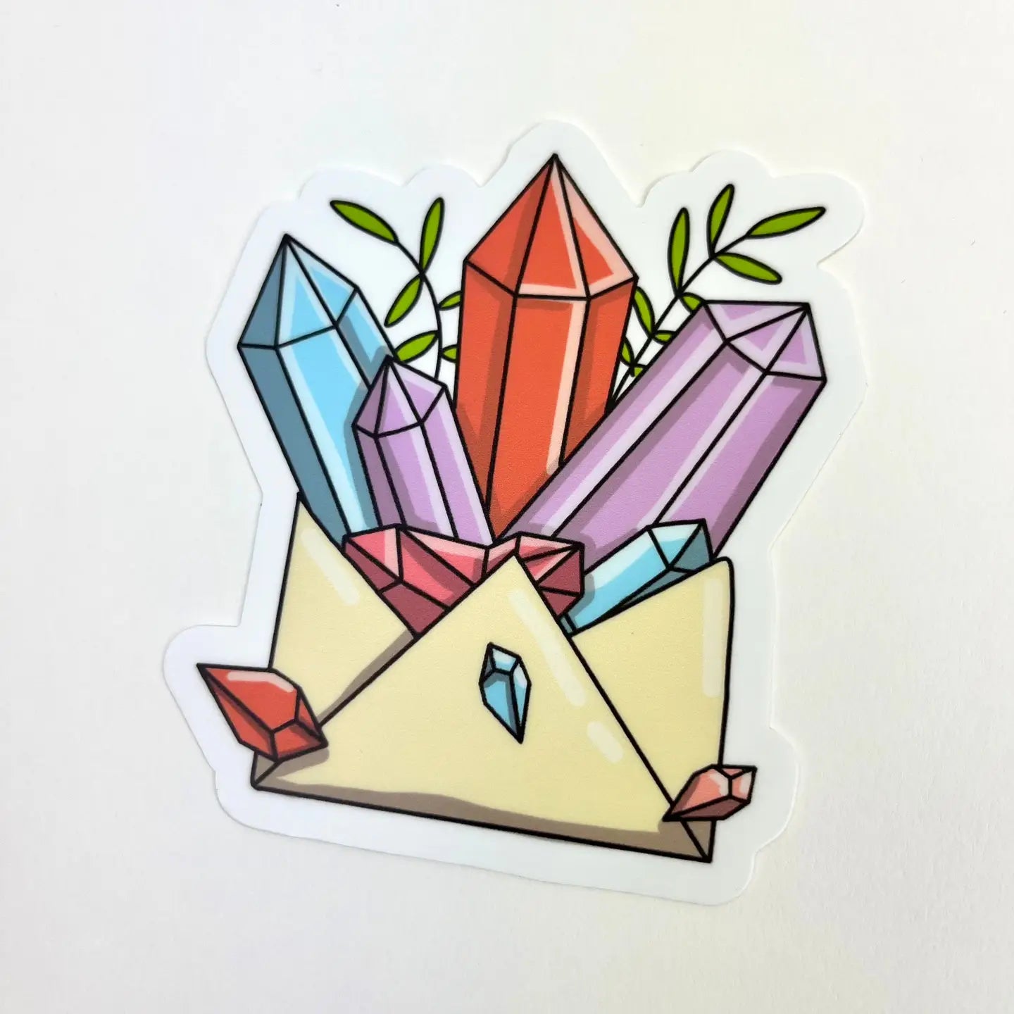 Crystal Envelope Stickers
