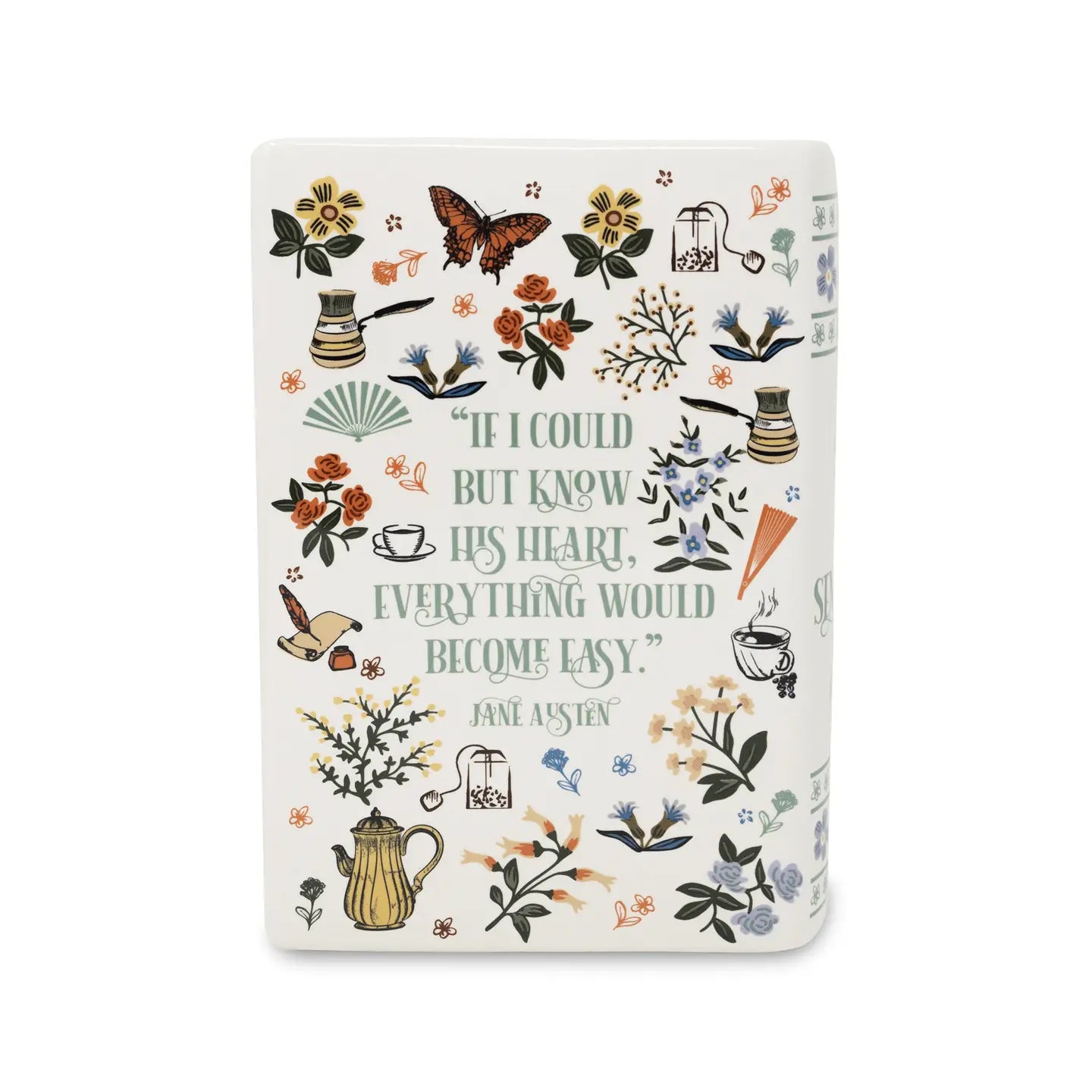 Sense and Sensibility Book Vase