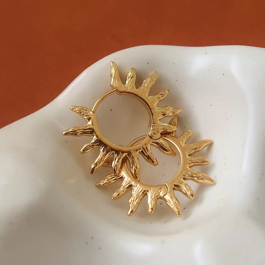 Sablière Sunburst Hoop Earrings