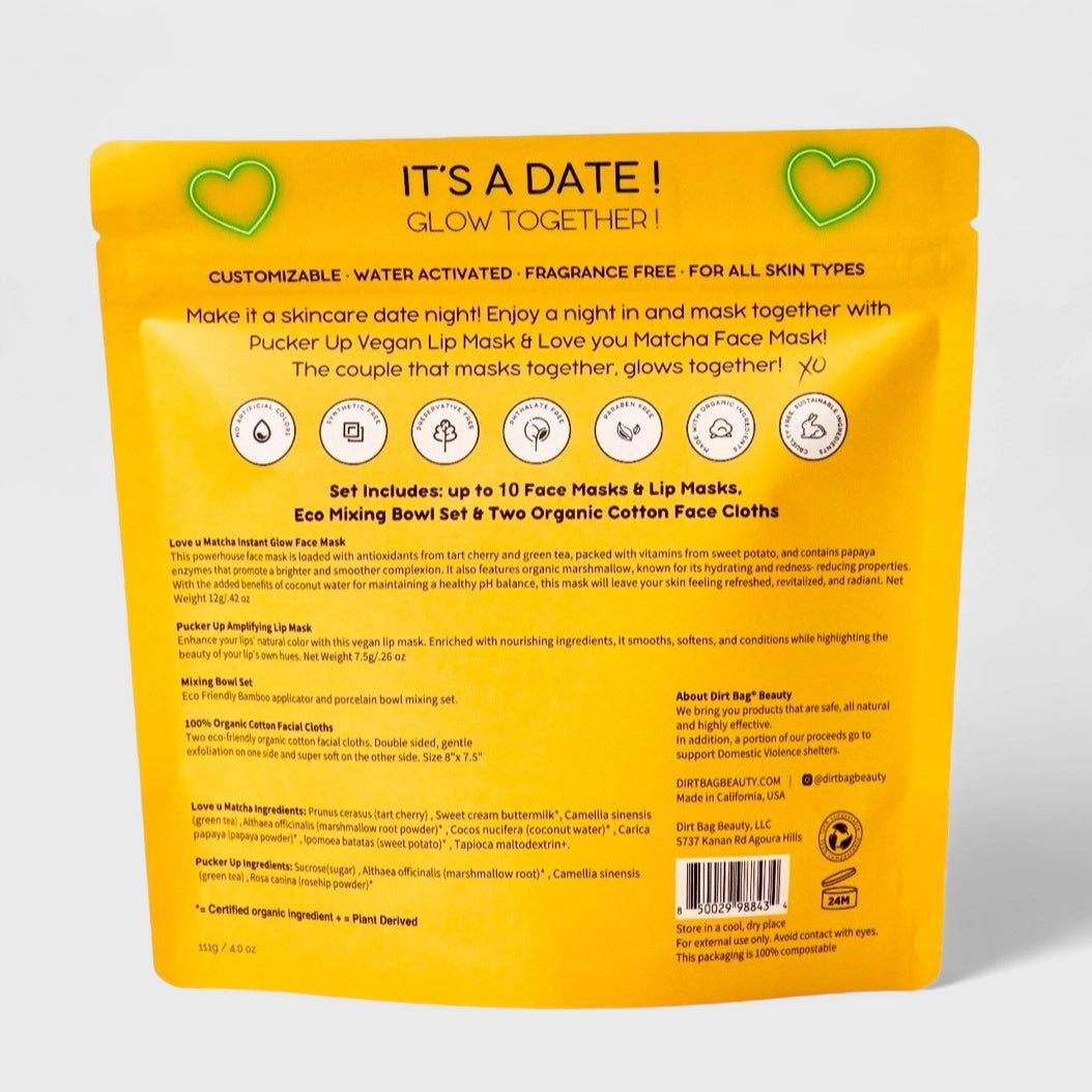 Date Night Glow Together -Face Mask Gift Set