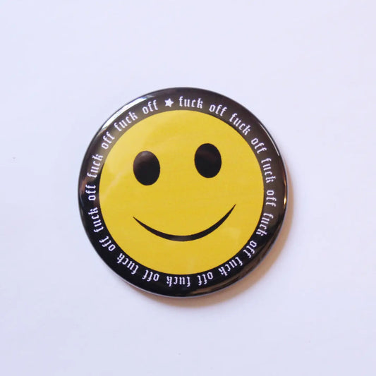 F-Off Smiley Pocket Mirror